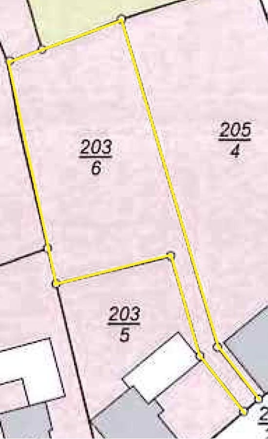 Lageplan Grundstück 5